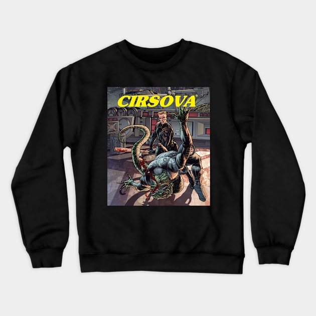 The Gold Exigency Crewneck Sweatshirt by cirsova